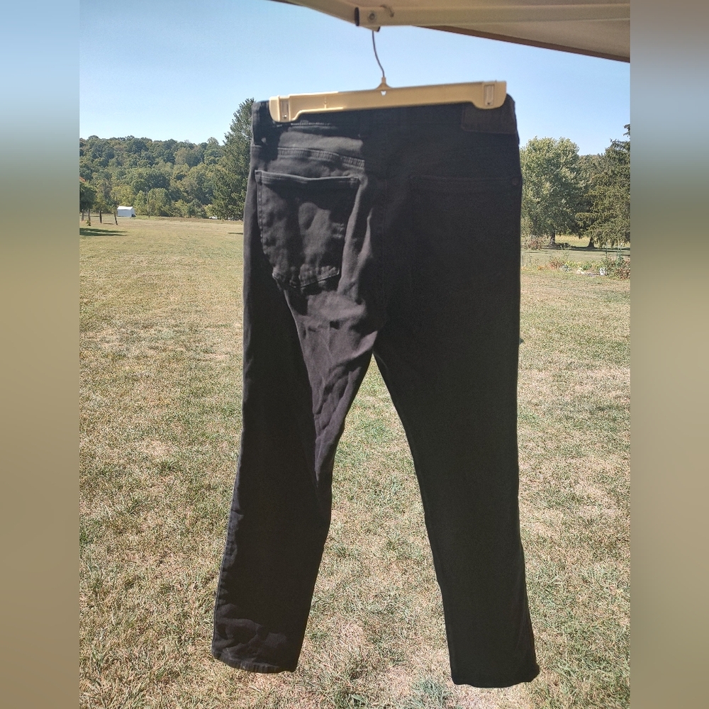 Black Kenneth Cole Straight Leg Jeans